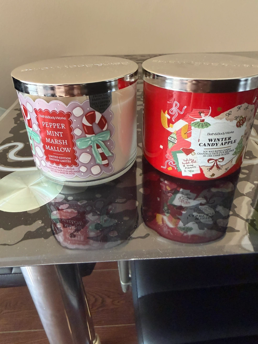 Bath and body works candle