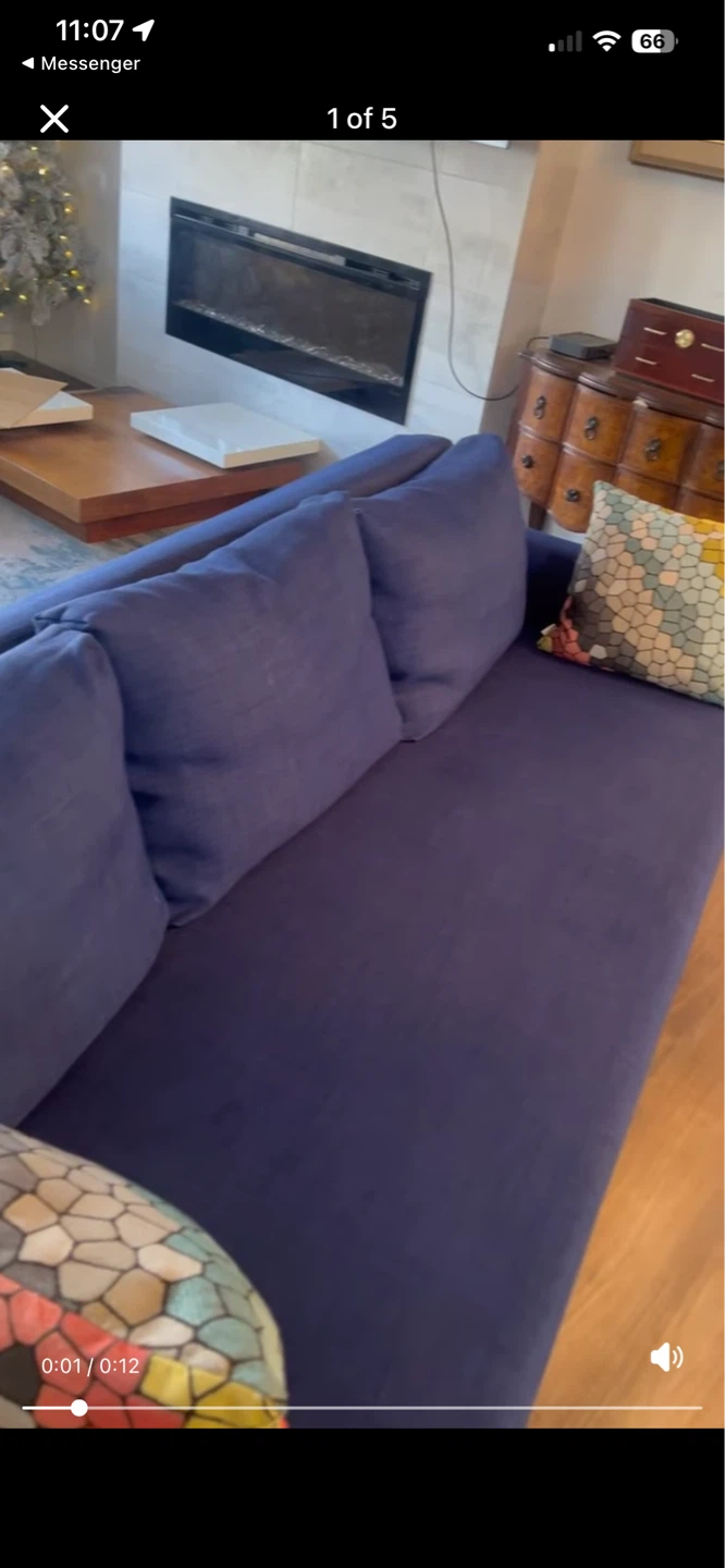 Beautiful Blue (king) SOFA BED - photo 3