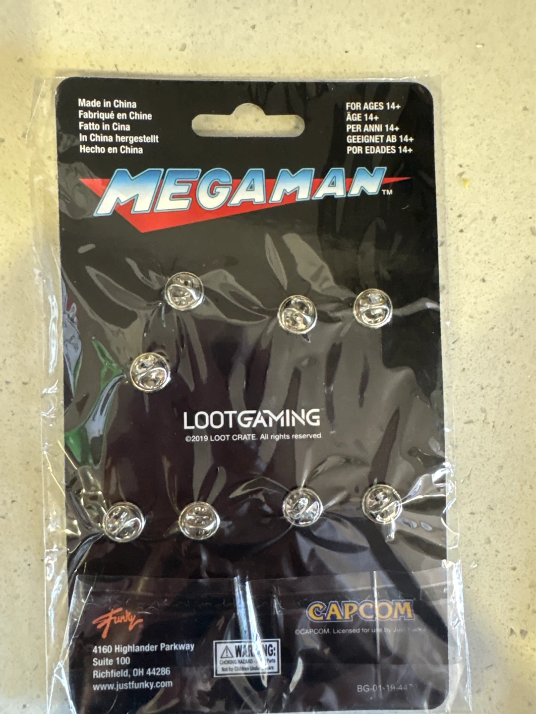 Mega Man Enamel Pin Set - photo 2