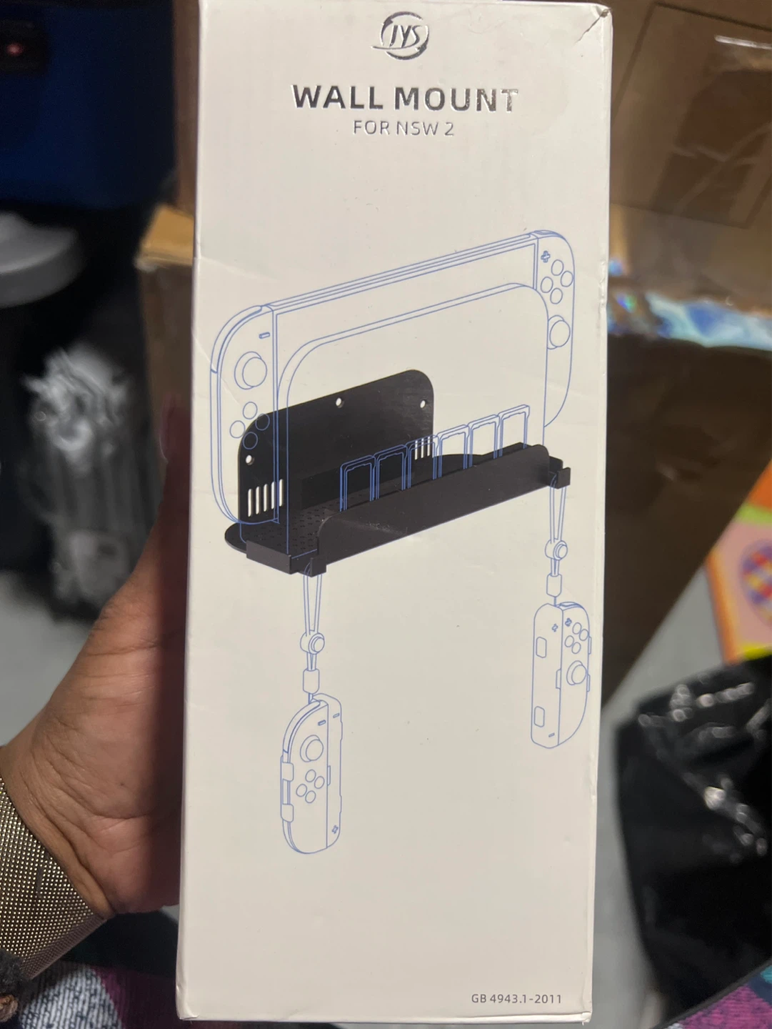 JYS Wall Mount for Nintendo Switch OLED