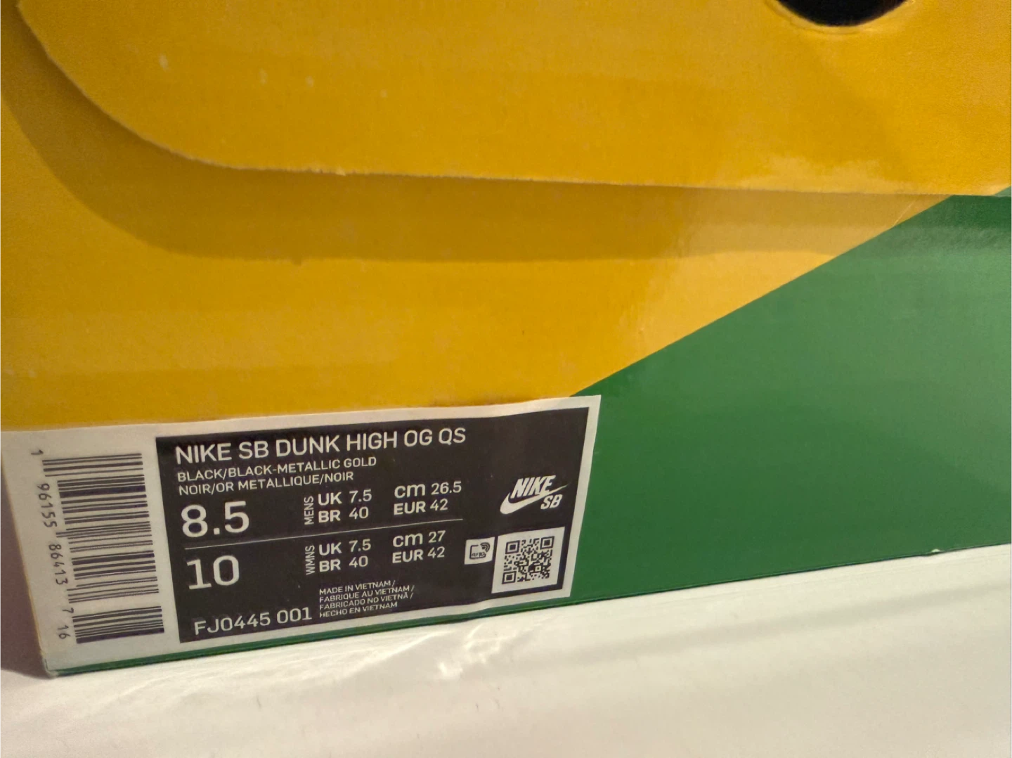Nike SB Pawnshop Dunk High 8.5 - photo 3