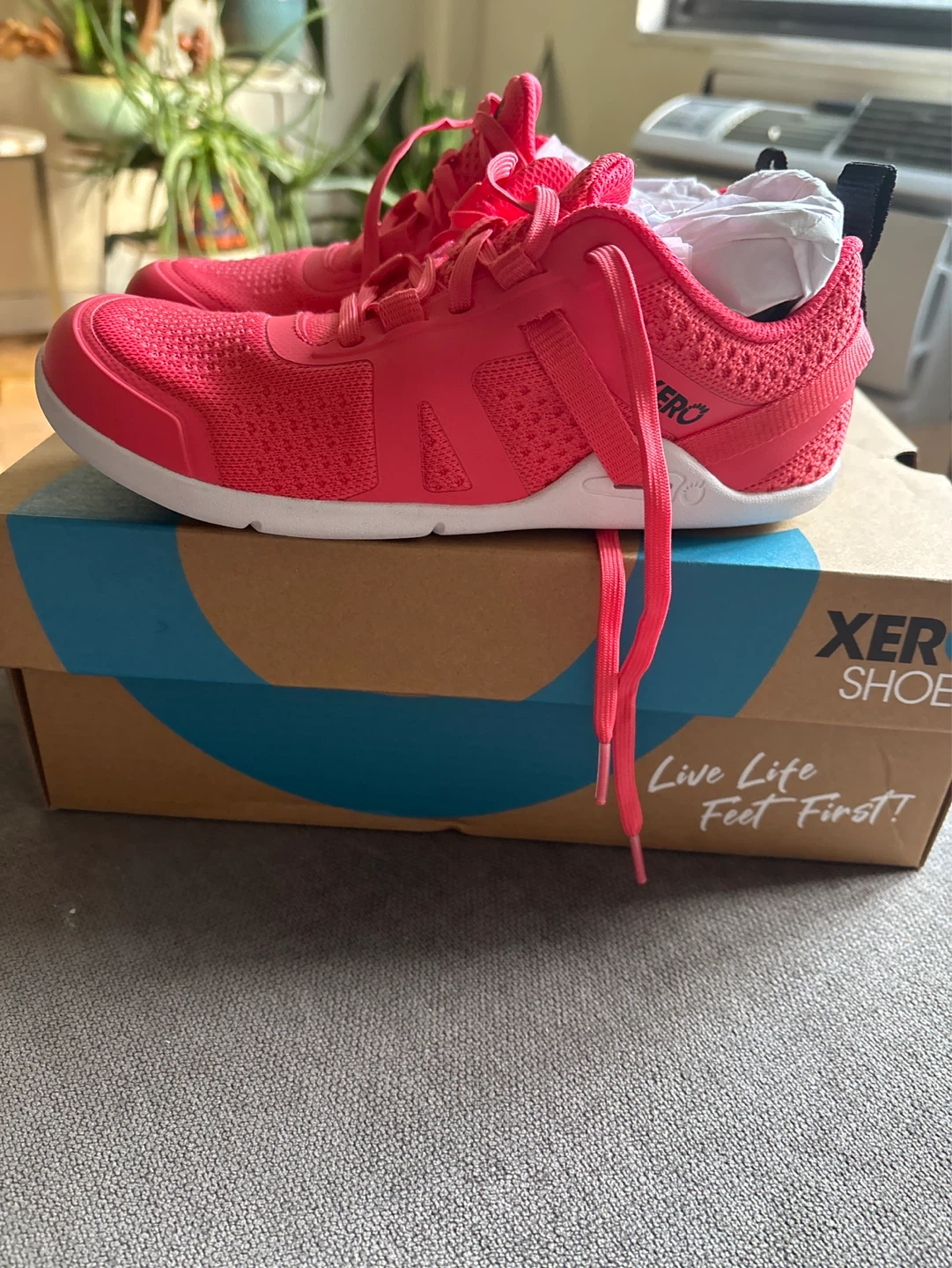 NEW-Xero Shoes Prio Neo Women’s Running Shoes - Coral - Size 5 - photo 3
