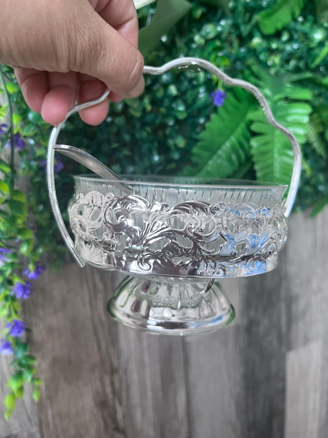 Vintage silver plated