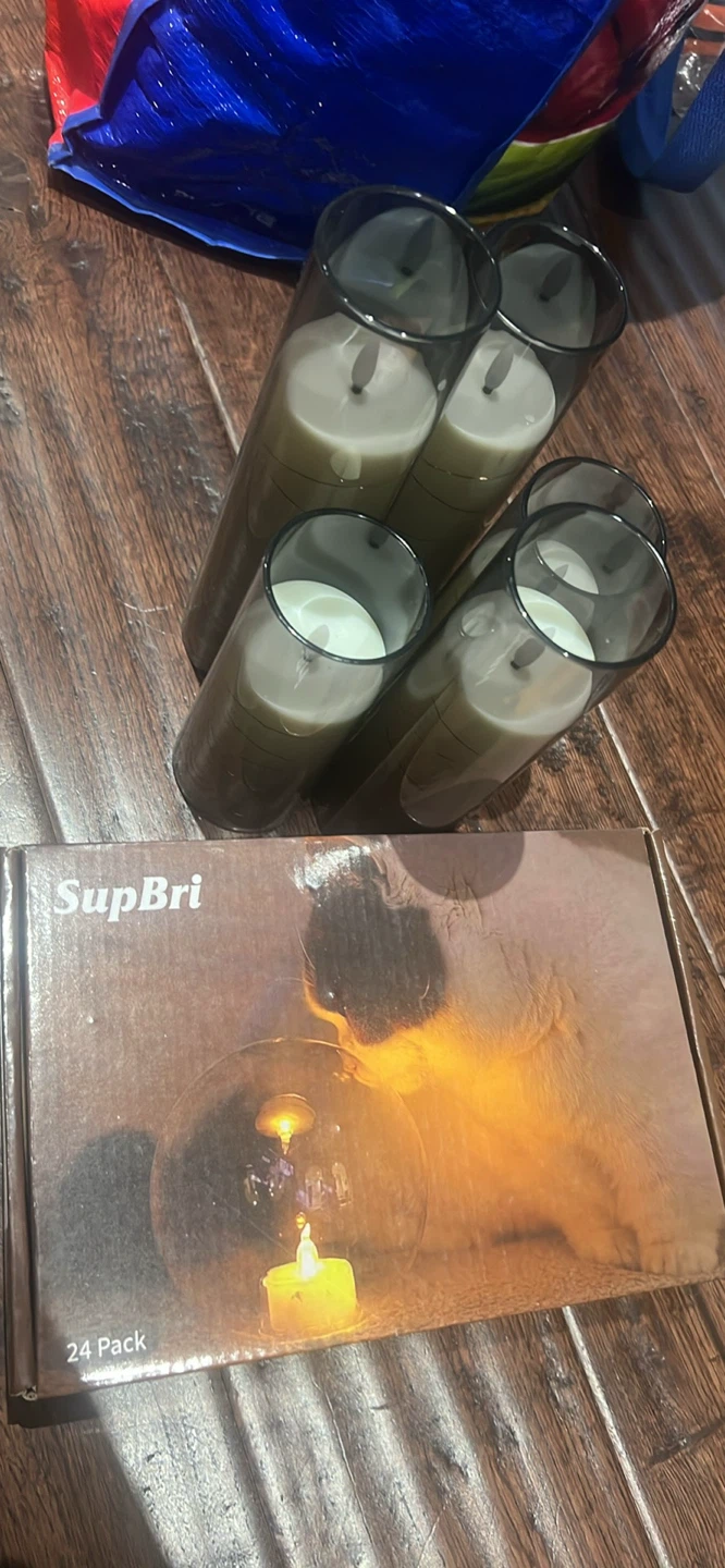 SupBri Flameless LED Candles