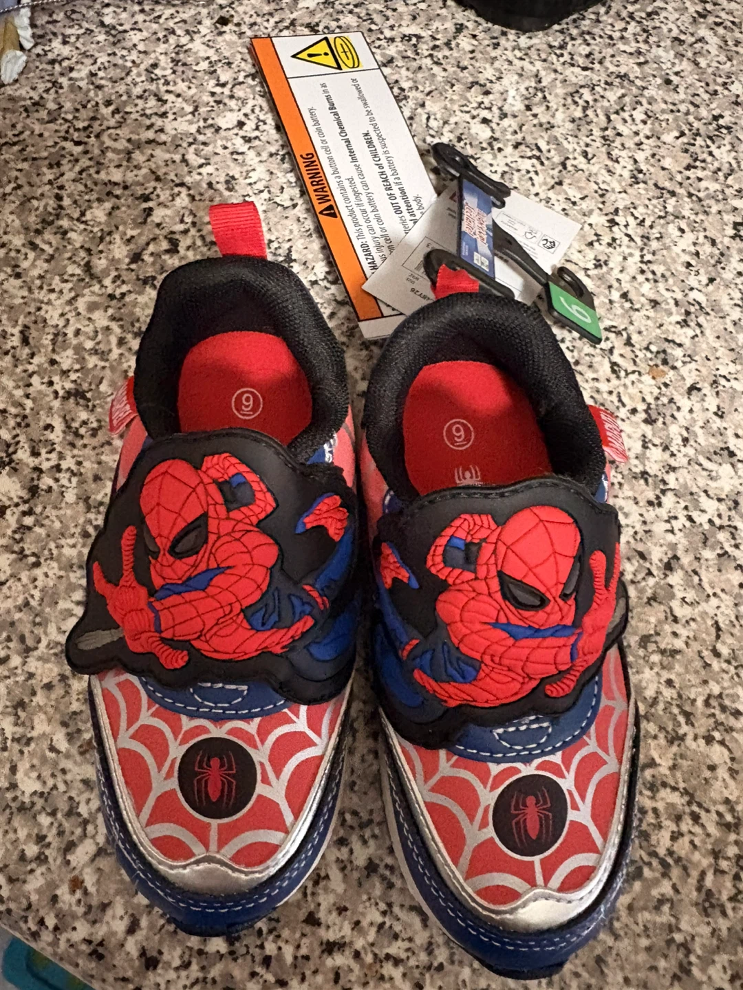 Kids' Spider-Man Shoes - Size 9