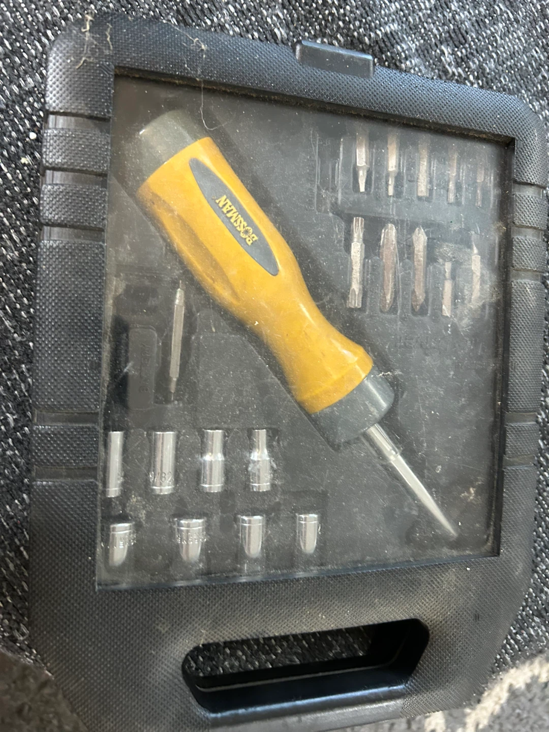 BOSSMAN Screwdriver Set with Bits and Sockets - photo 2