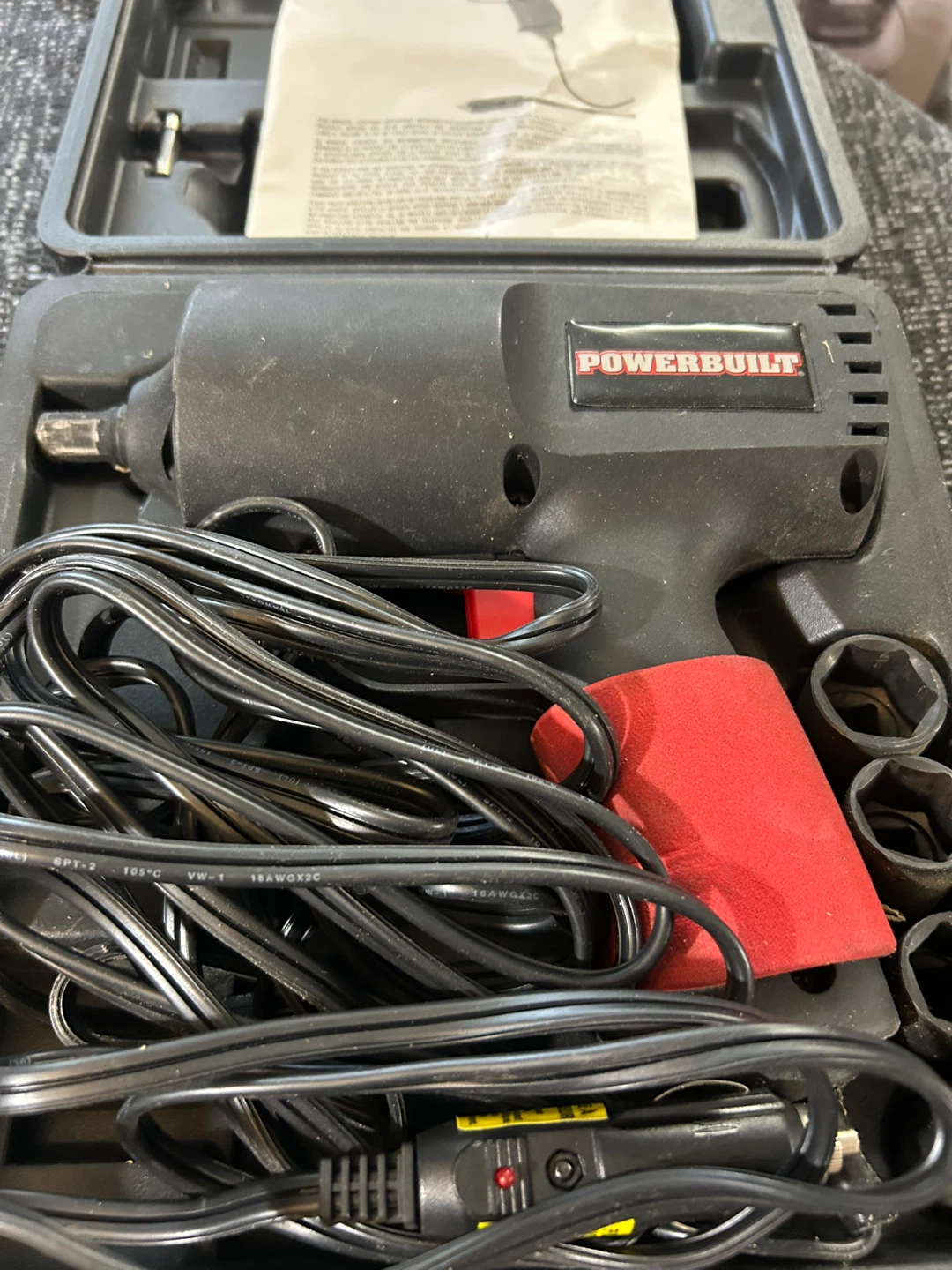 Powerbuilt Impact Wrench Kit