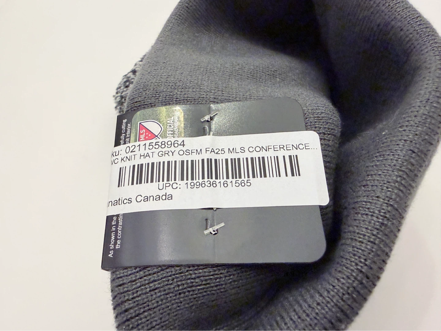 Brand New Whitecaps New Era MLS Western Champions Toque Beanie - photo 2