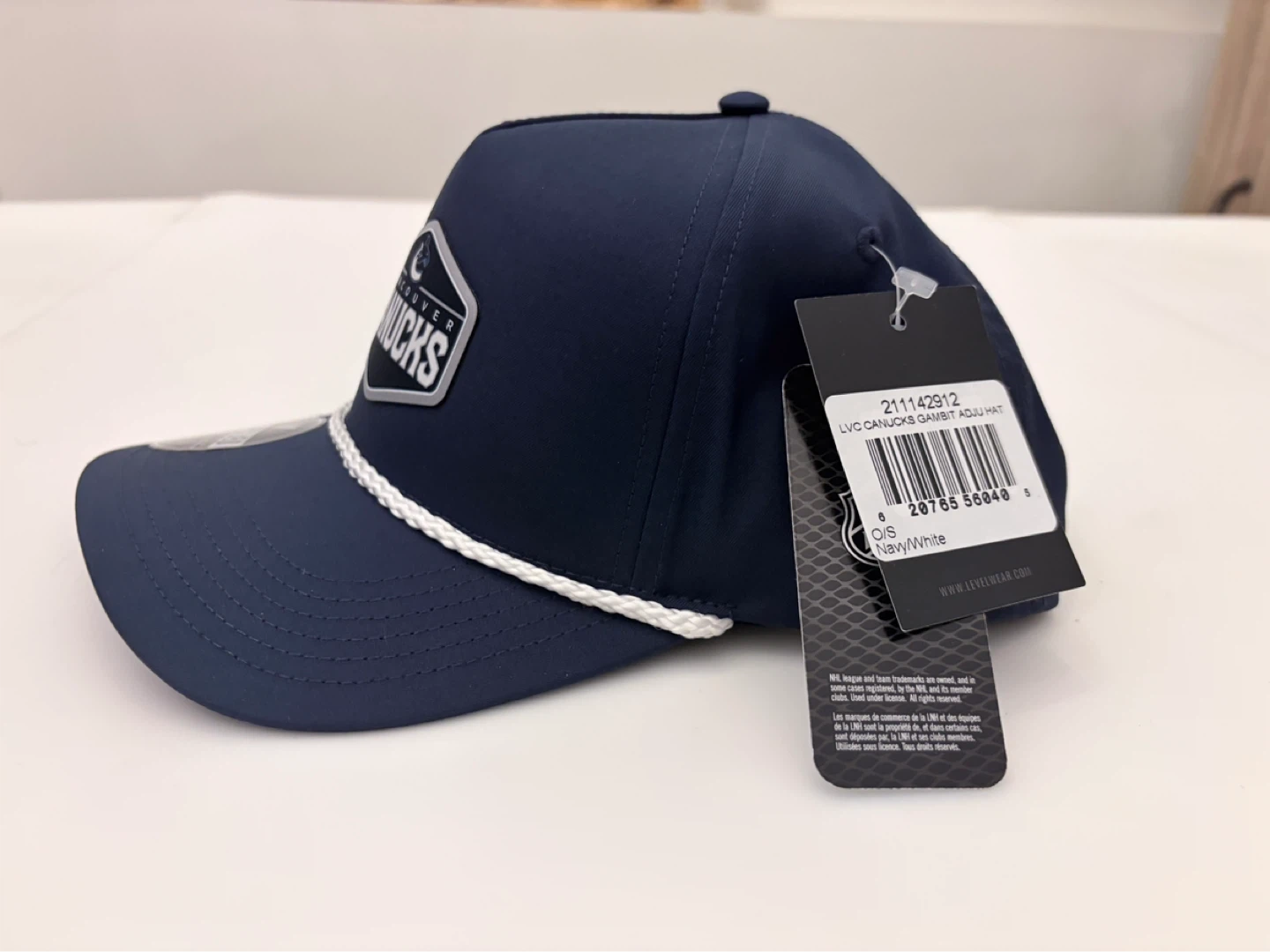 BMWT Authentic Levelwear Vancouver Canucks Adjustable Hat - photo 3