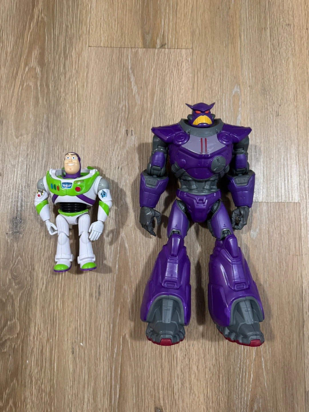 Buzz Lightyear 7” and Zurg 14” Action Figures