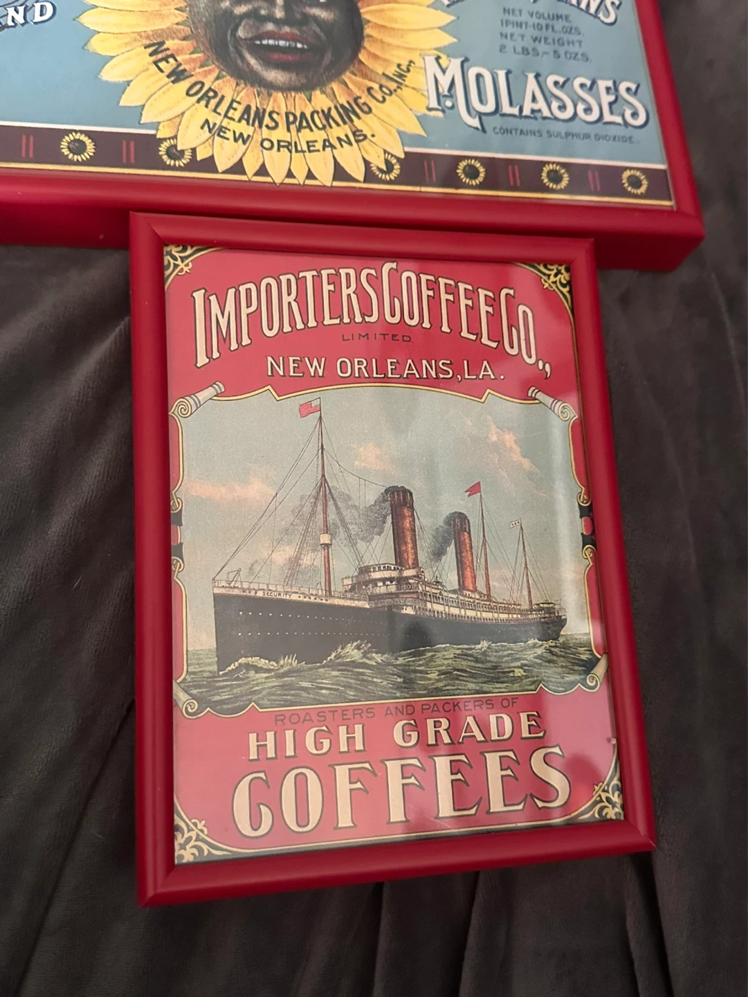 Reproduction Americana  Framed Fruit Labels - photo 2