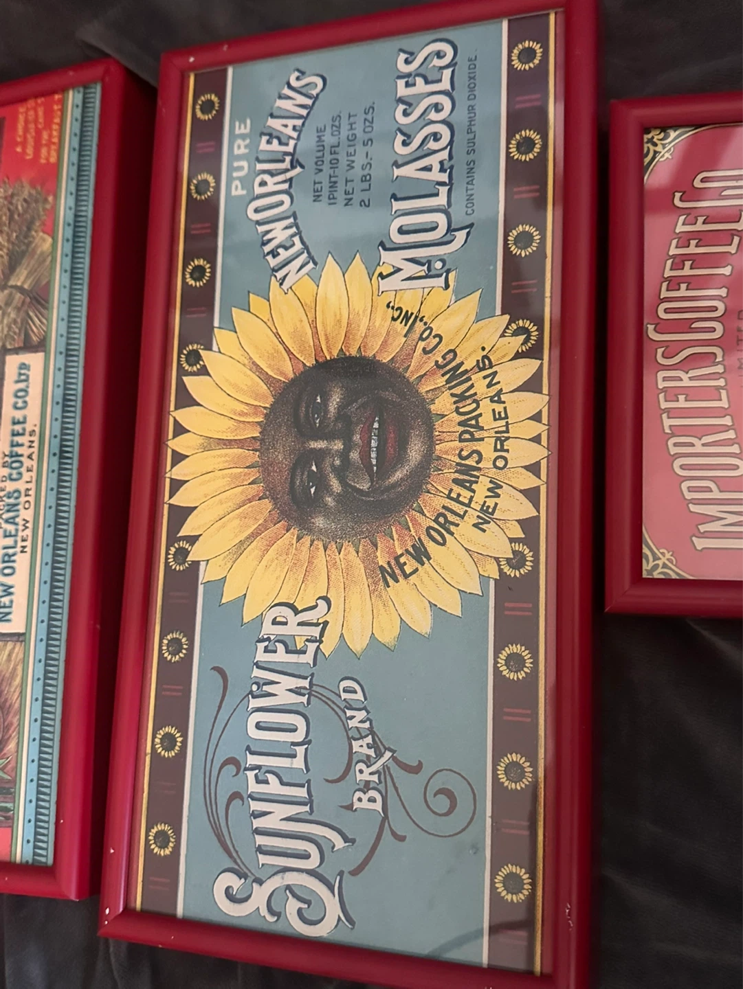 Reproduction Americana  Framed Fruit Labels - photo 3
