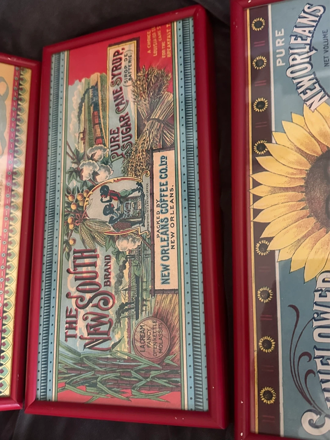 Reproduction Americana  Framed Fruit Labels - photo 4