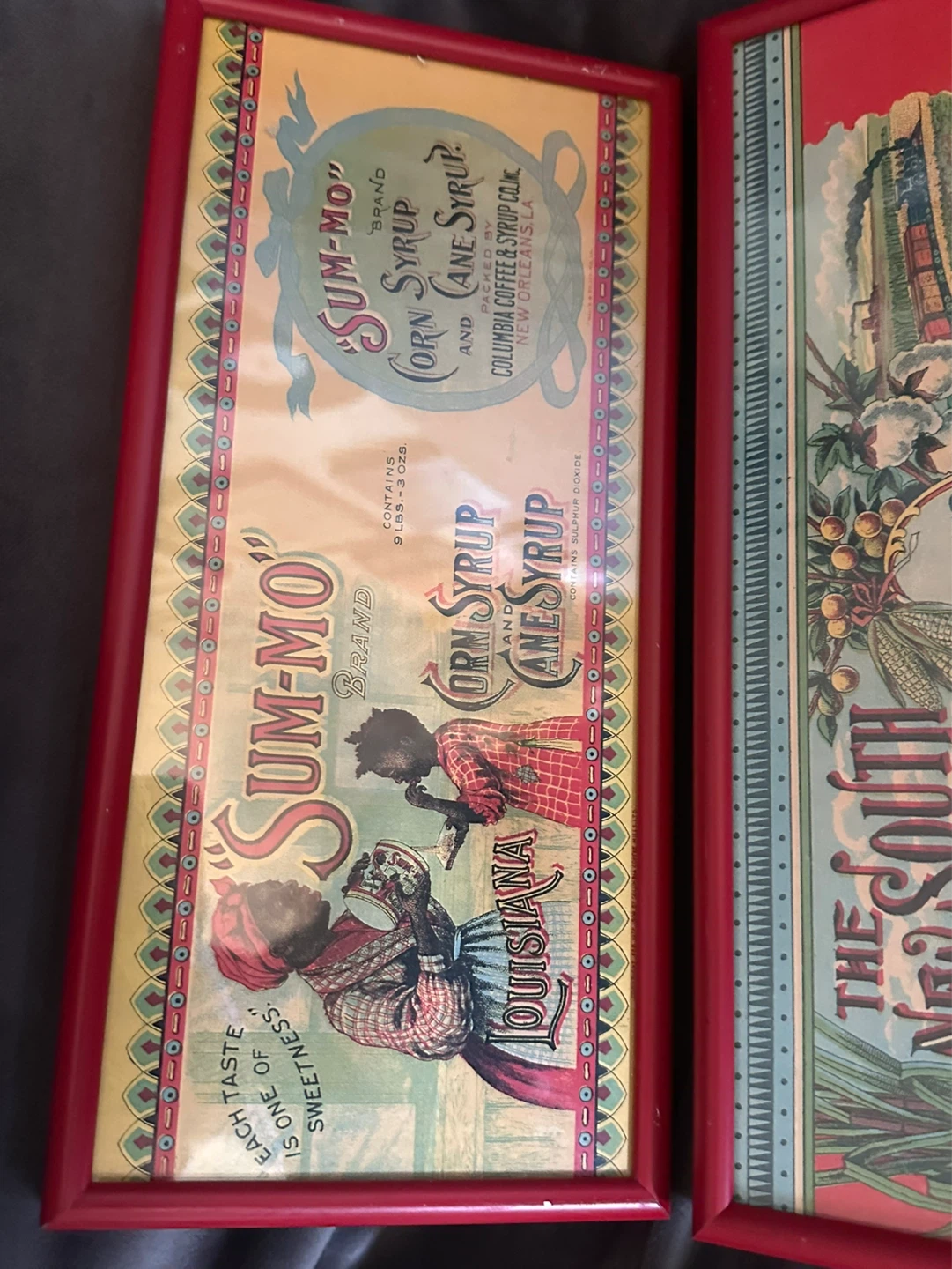 Reproduction Americana  Framed Fruit Labels - photo 5