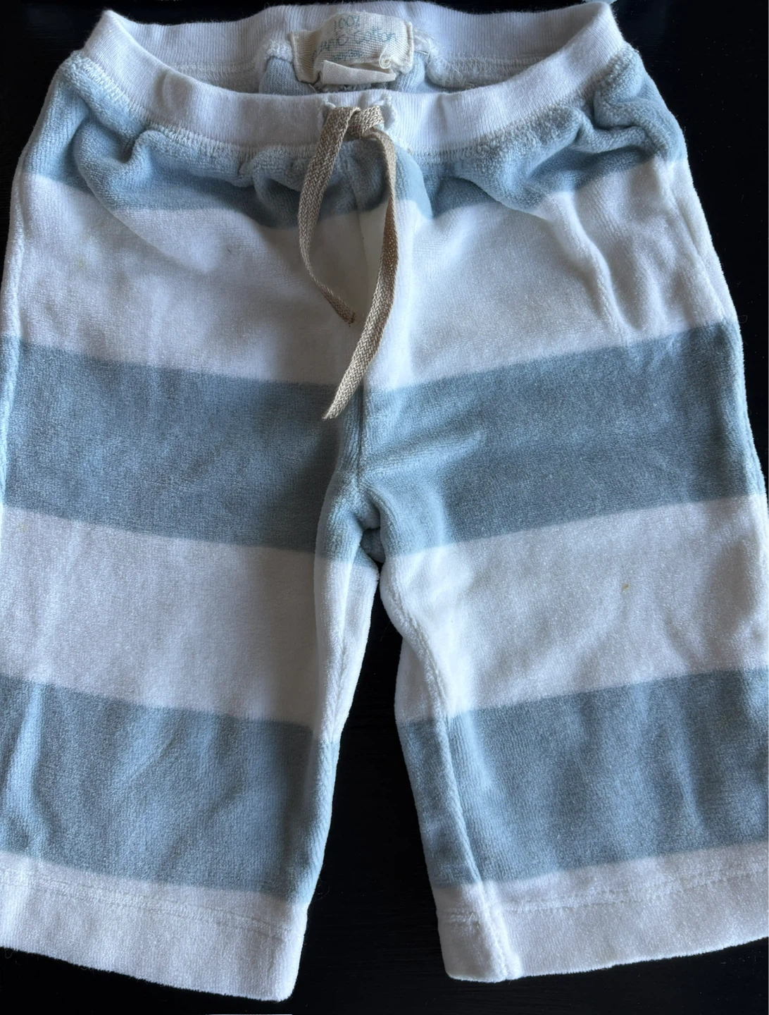 Baby Gap Blue and White Striped Hooded Jacket and Pants Set - photo 4