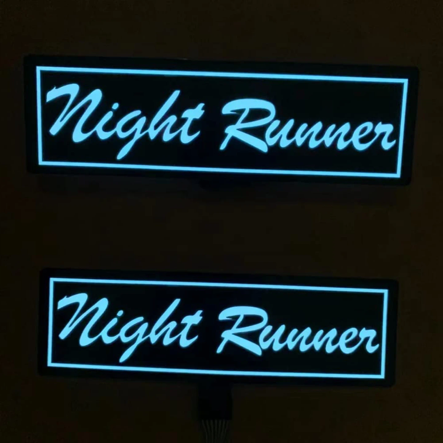 NIGHT RUNNER - EL Glow Car Window Sticker w/ Controller - photo 4