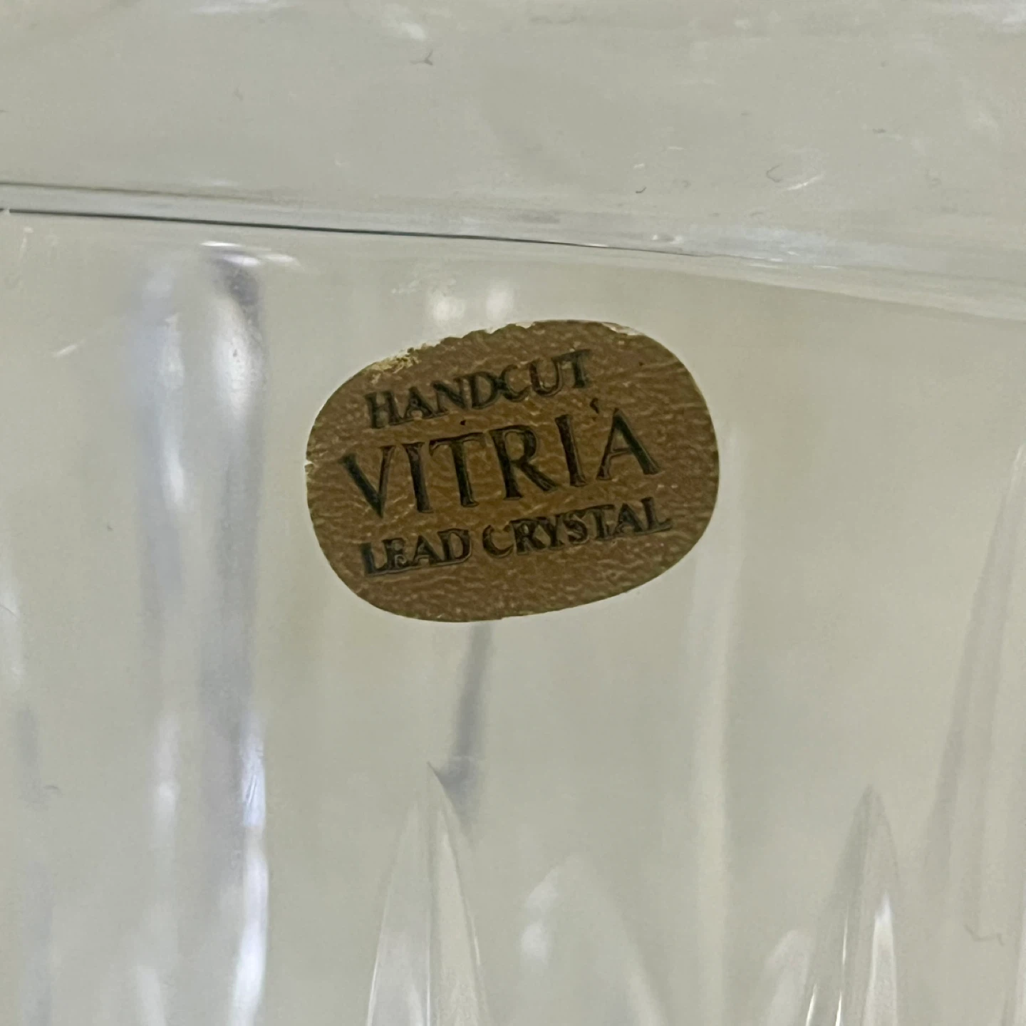 Handcut Vitria Lead Crystal Decanter - photo 5