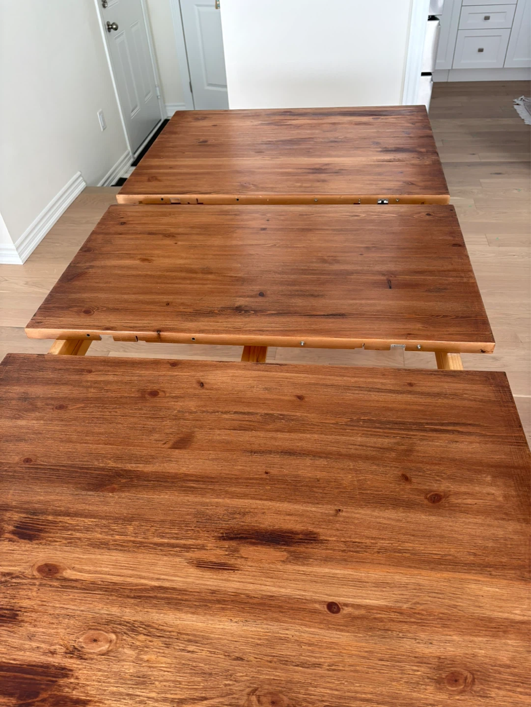 Extendable Dining Table - Solid Wood - photo 3