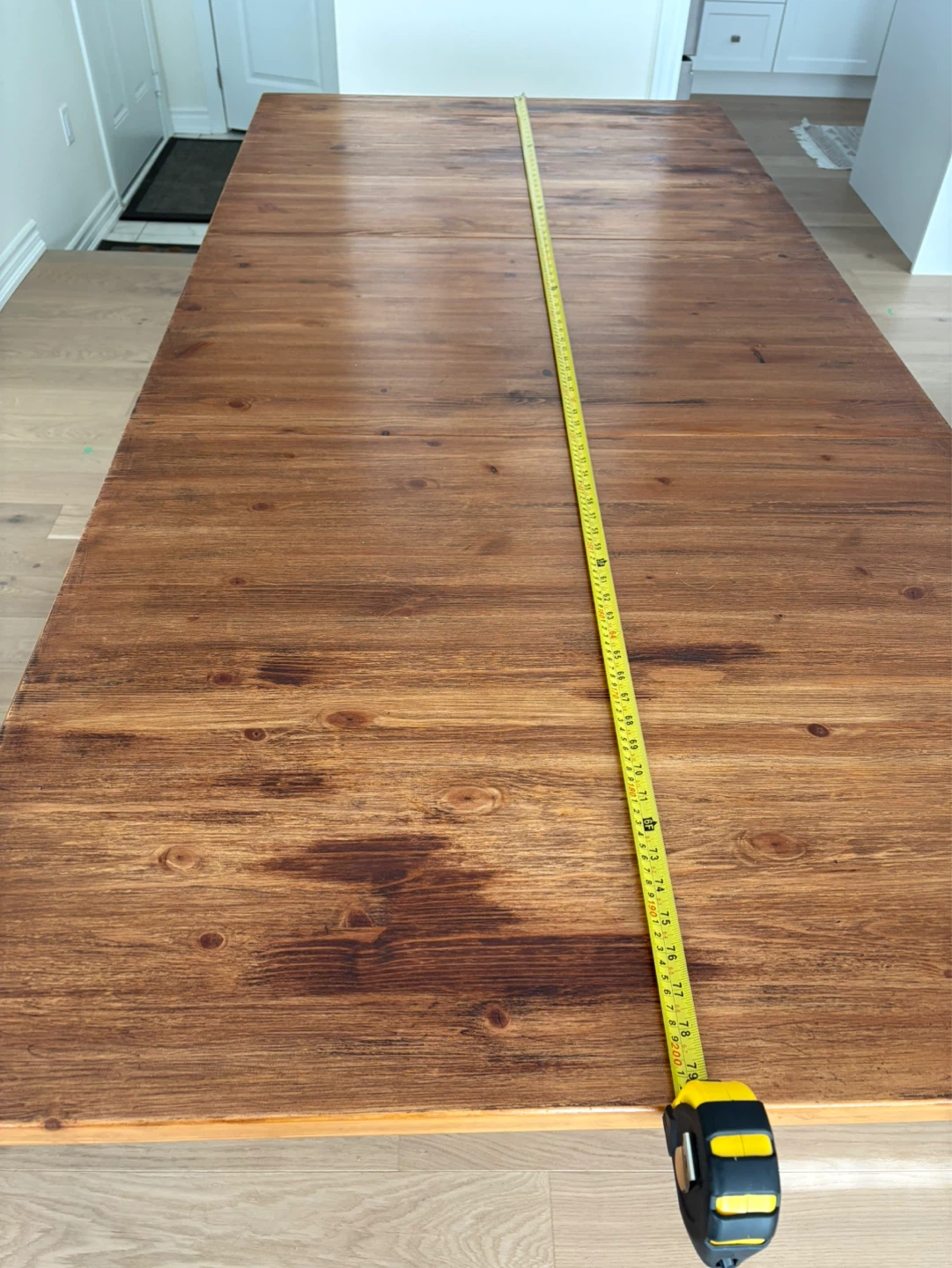 Extendable Dining Table - Solid Wood - photo 4
