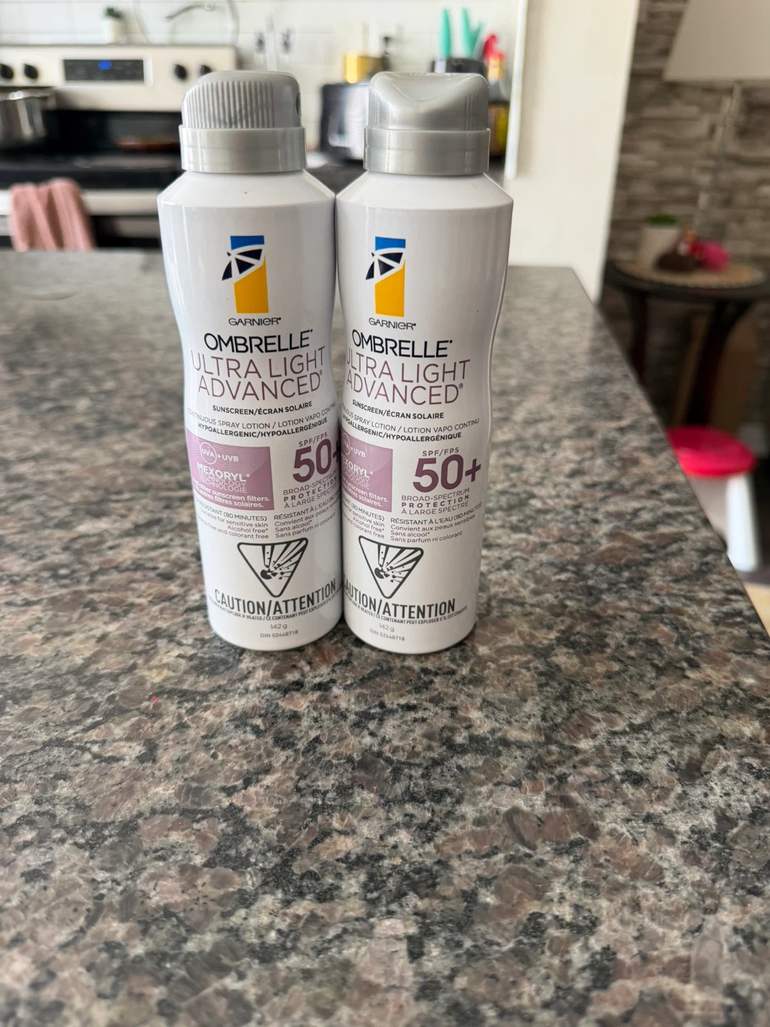 Ultra Light Advanced SPF 50 Sunscreen Lotions (2 x 142g)