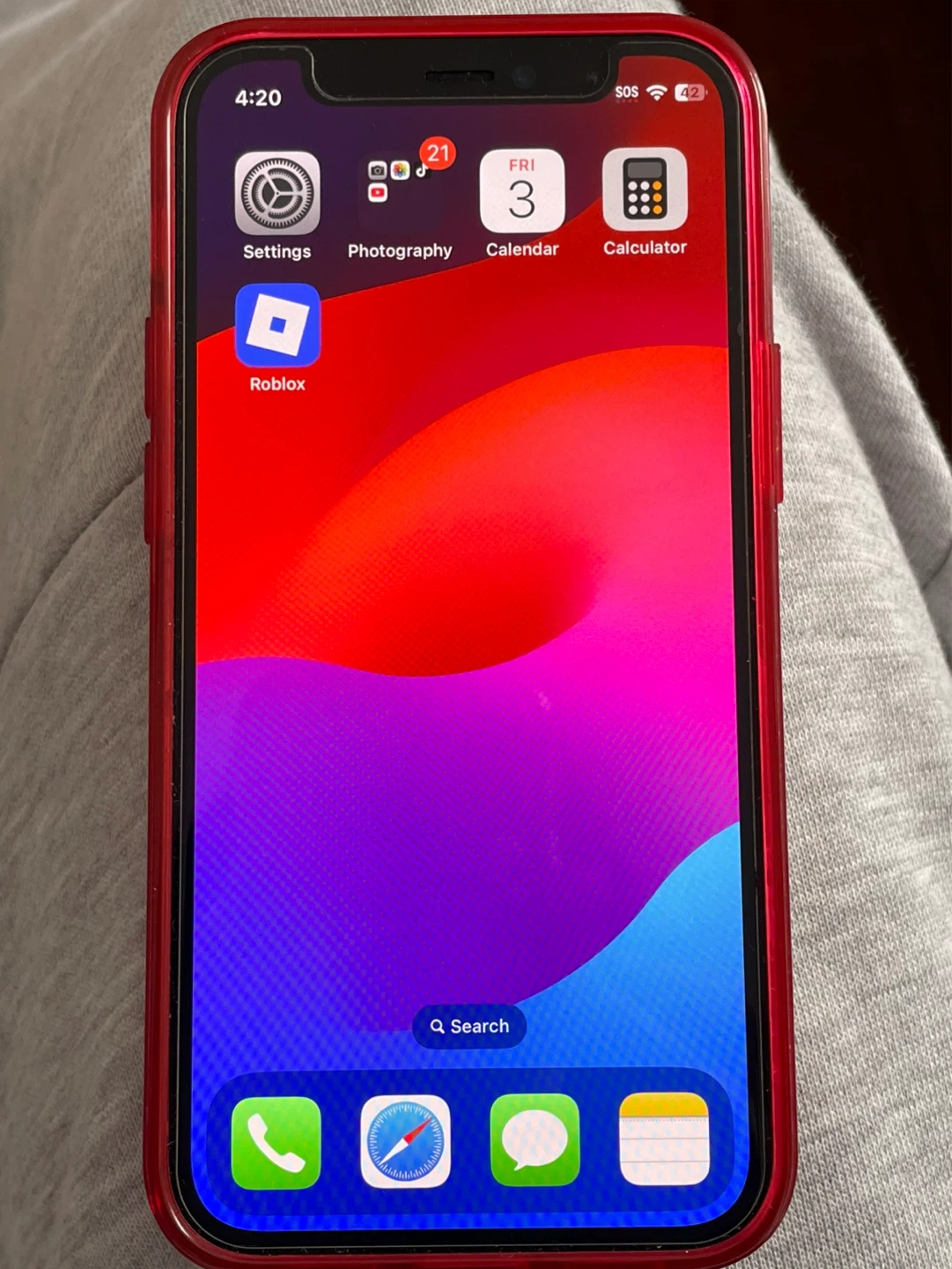 Unlocked Apple iPhone 12 mini RED 64GB - photo 4