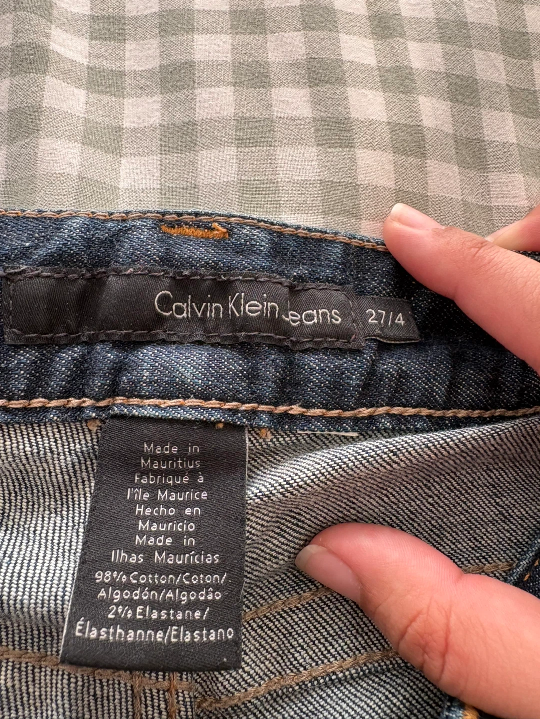 Calvin Klein Lean Boot Cut Jeans (Size 4/W 27) - photo 5