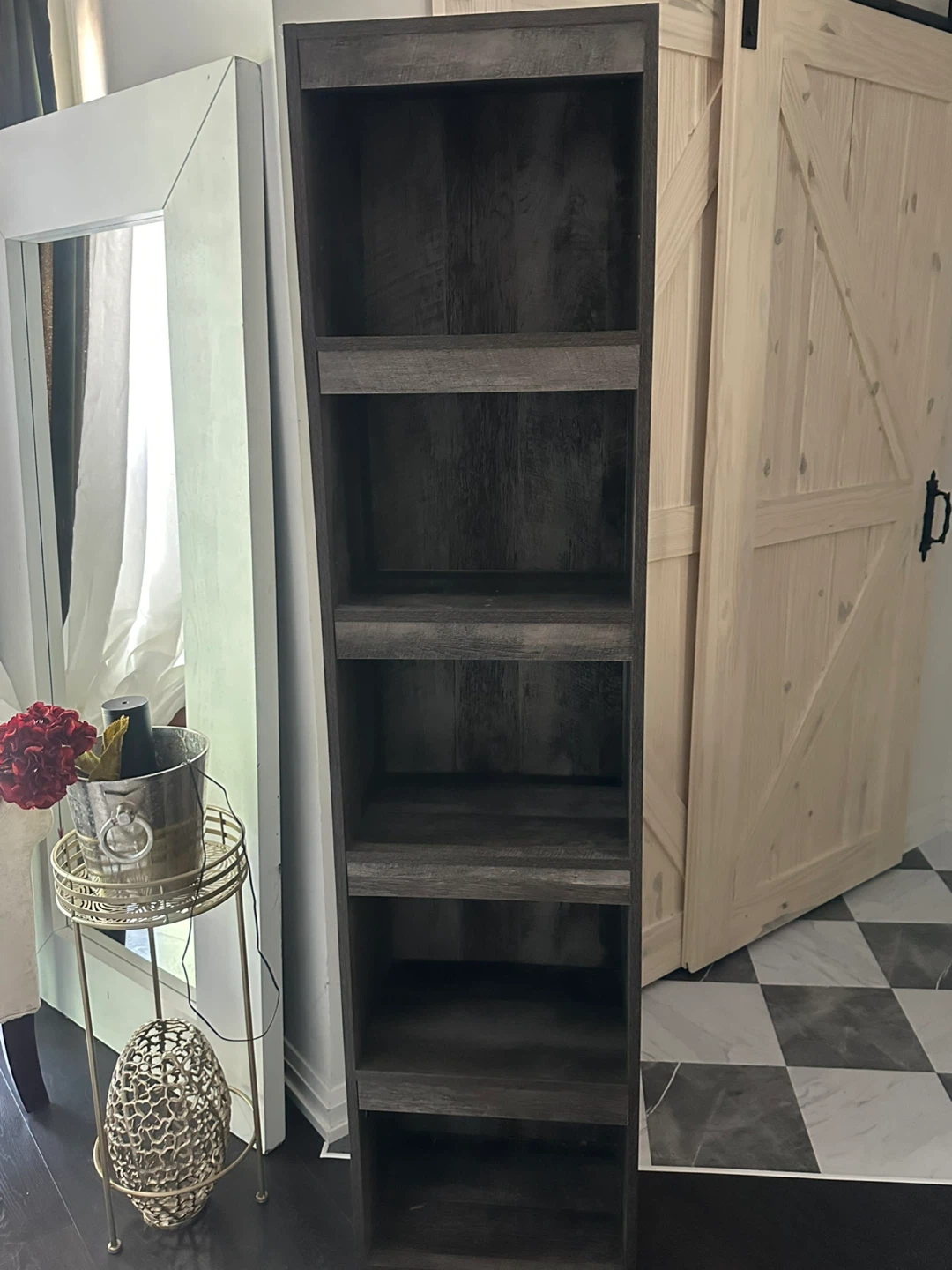 Loon Peak Karmann Bookcase - Rustic Grey