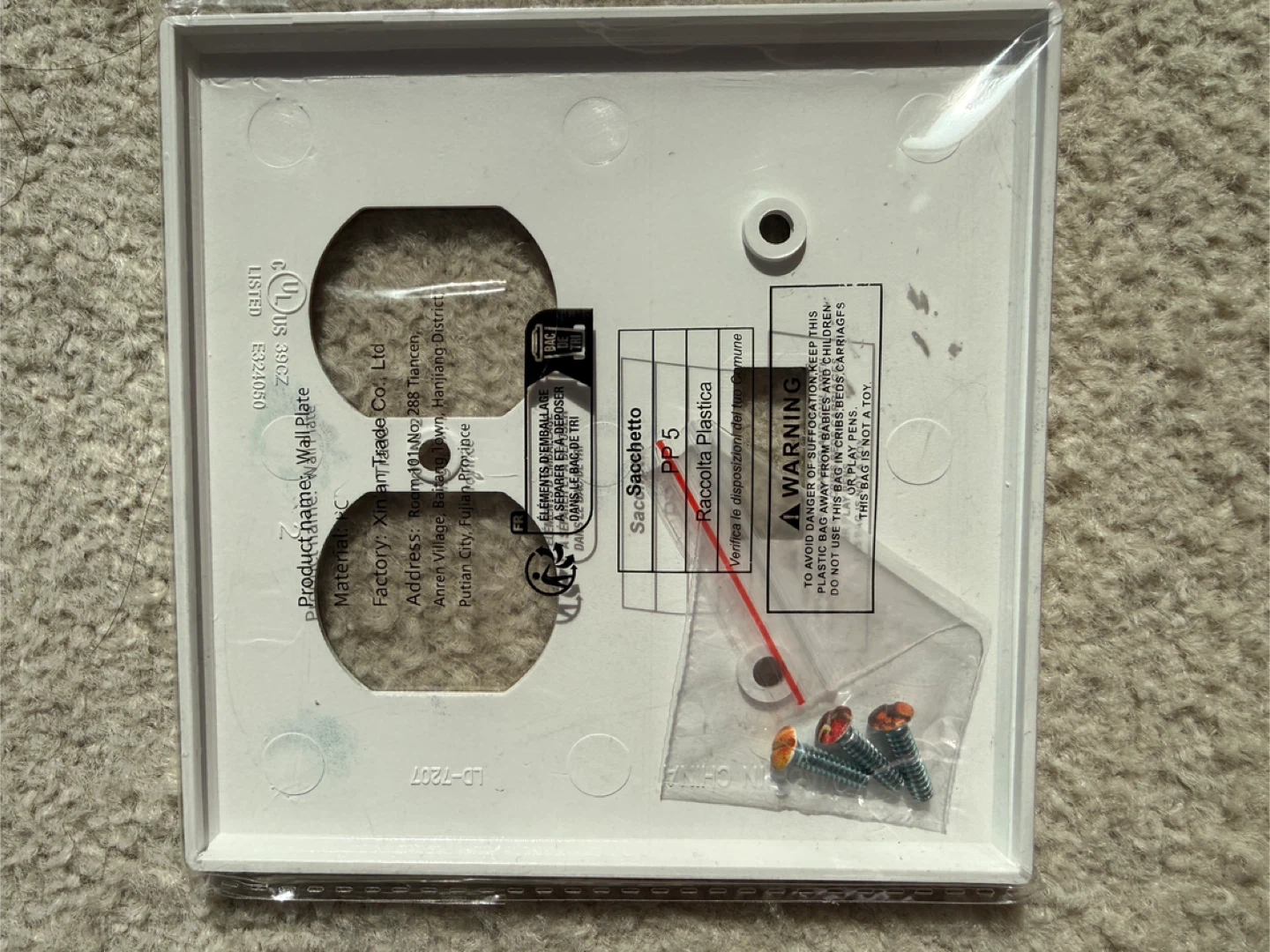 Decorative Outlet Wall Plate - photo 2