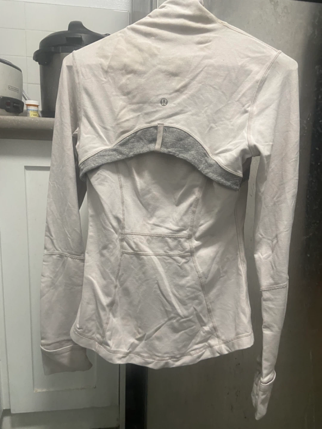 Lululemon White Define Jacket Size 4 - photo 3