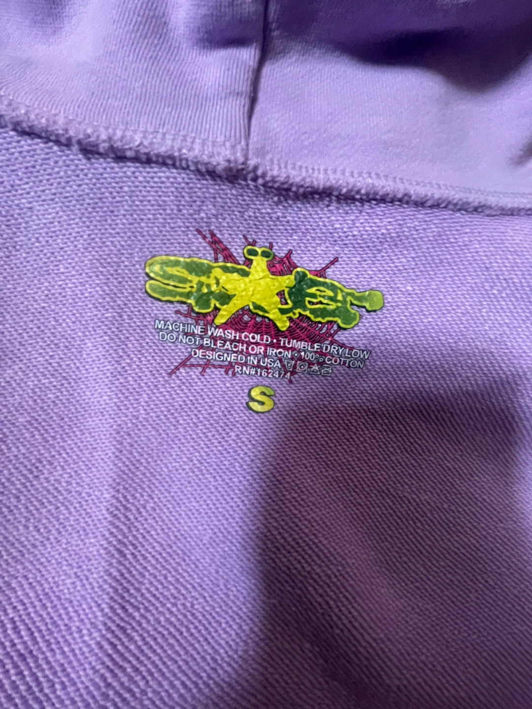 Spider Worldwide "Spider Web" Hoodie Size S - photo 4