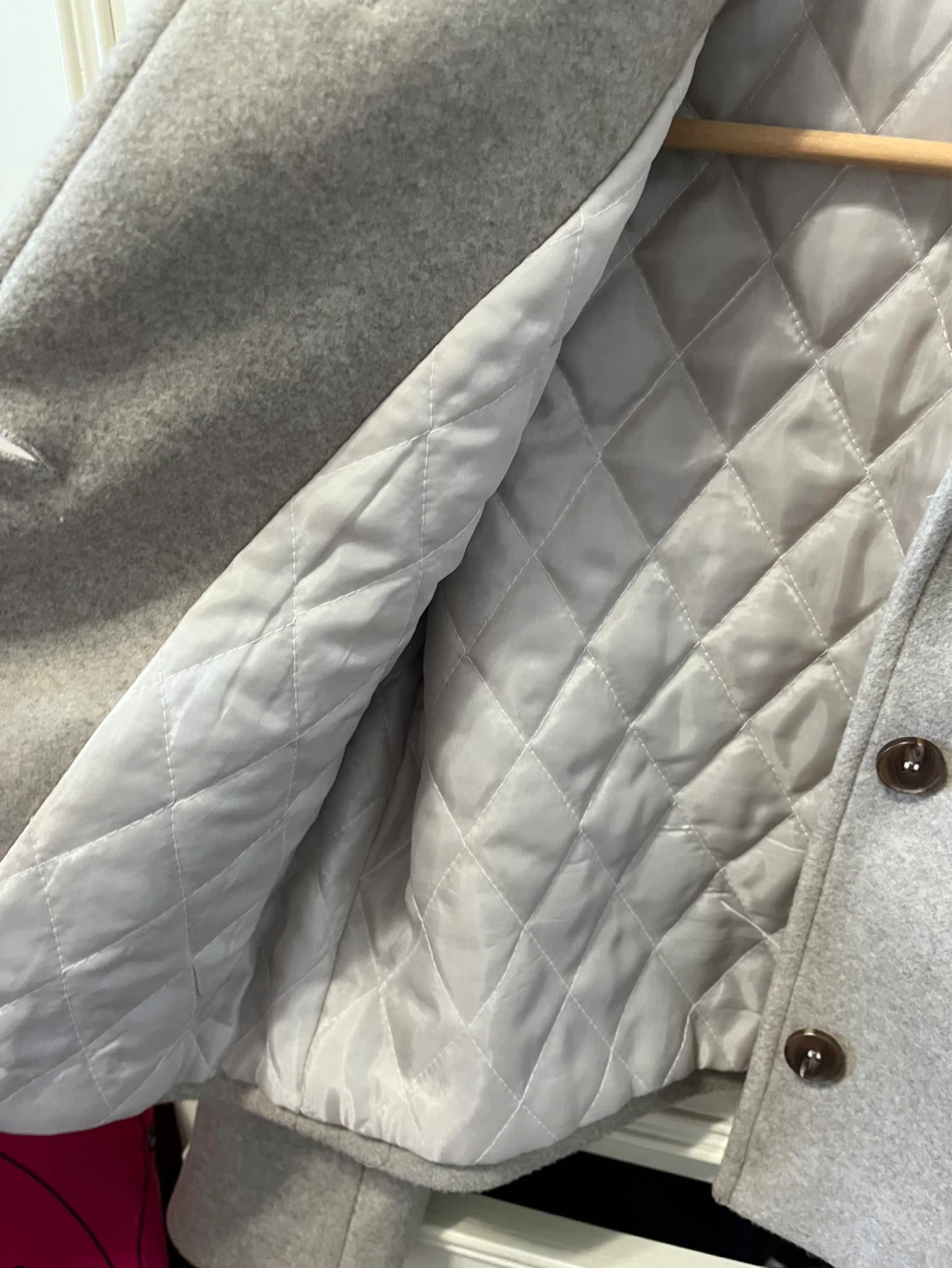 Light grey short coat (NEW) ! - photo 2