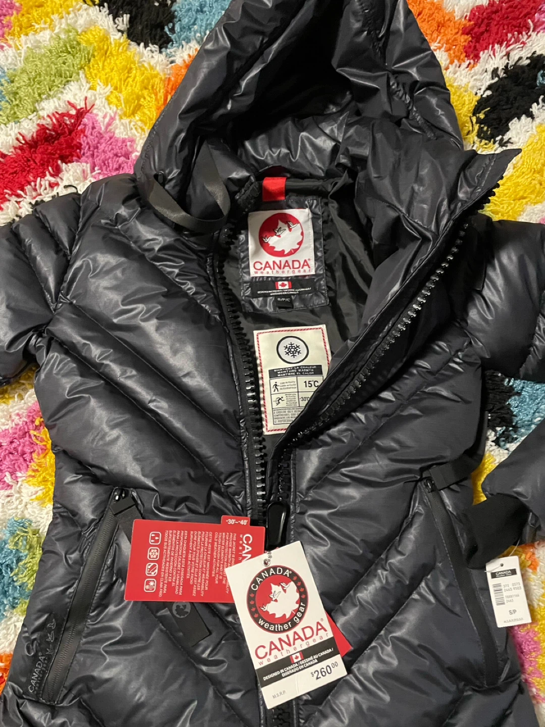 Canada winter Gear Coat - Black - Size S/P - photo 2