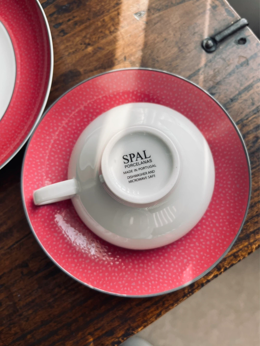 SPAL Porcelanas Cup and Saucer Set - photo 4