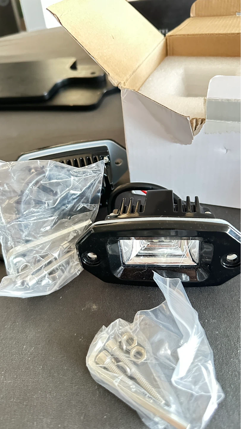 NiwaKer PowerSports 2-Pack Flush Mount LED Pods - photo 3