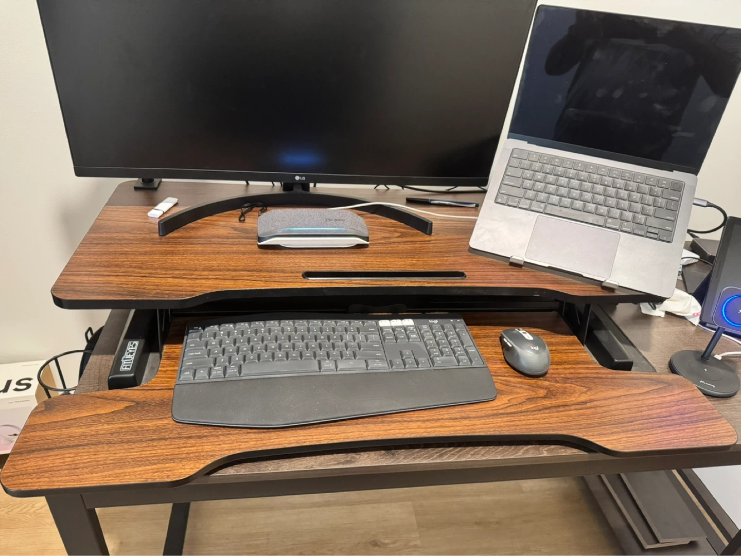 Adjustable Standing Desk Converter - photo 2