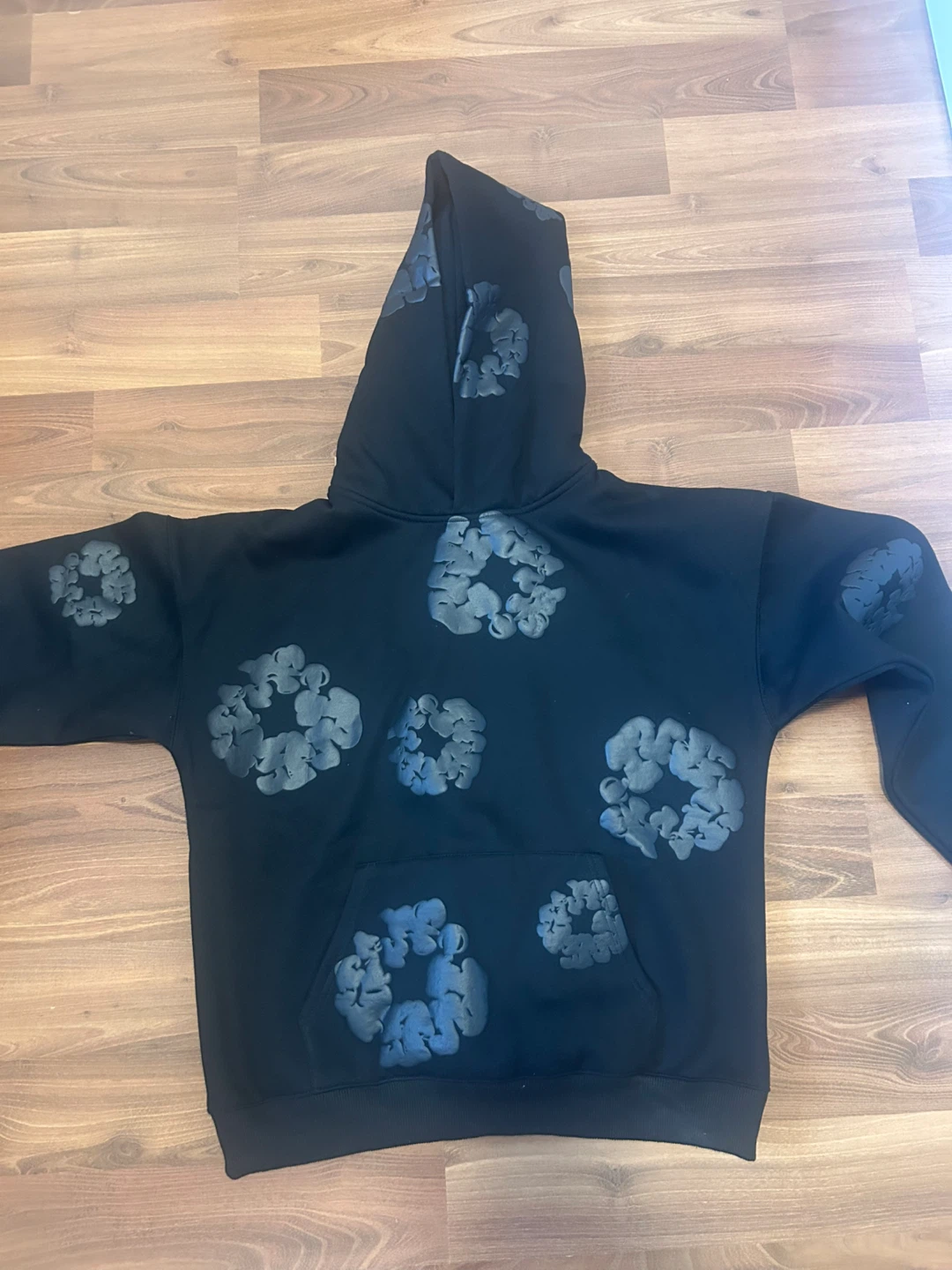 Monochrome Denim Tears Hoodie