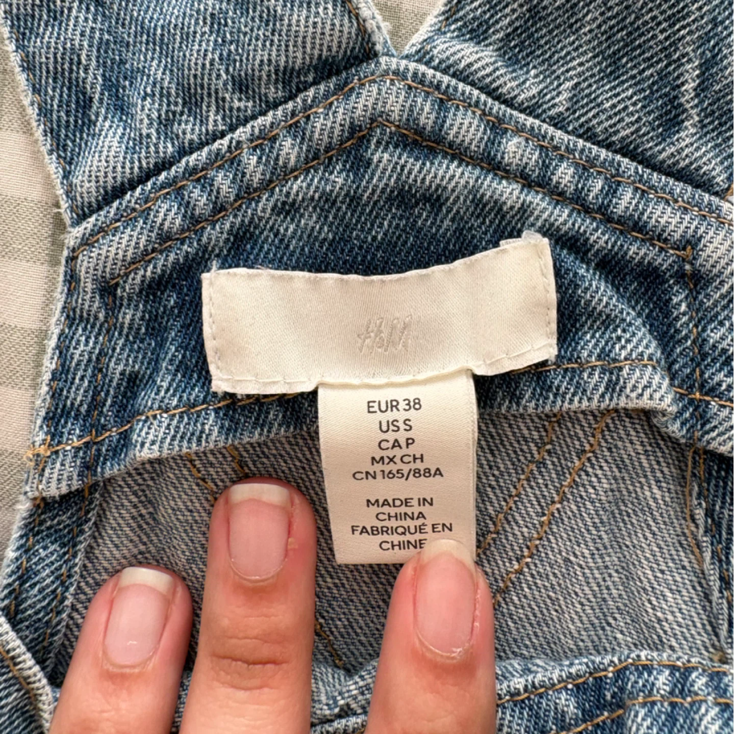 Denim Overalls (Size S) - photo 4