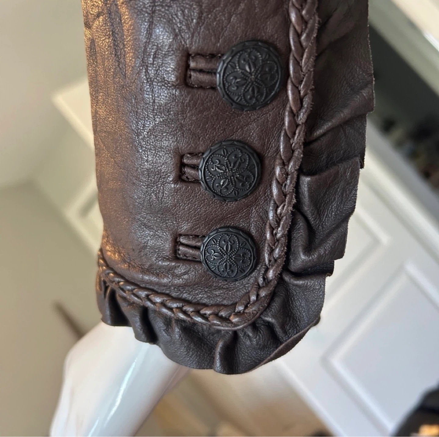 Brown Danier Leather Jacket - photo 2