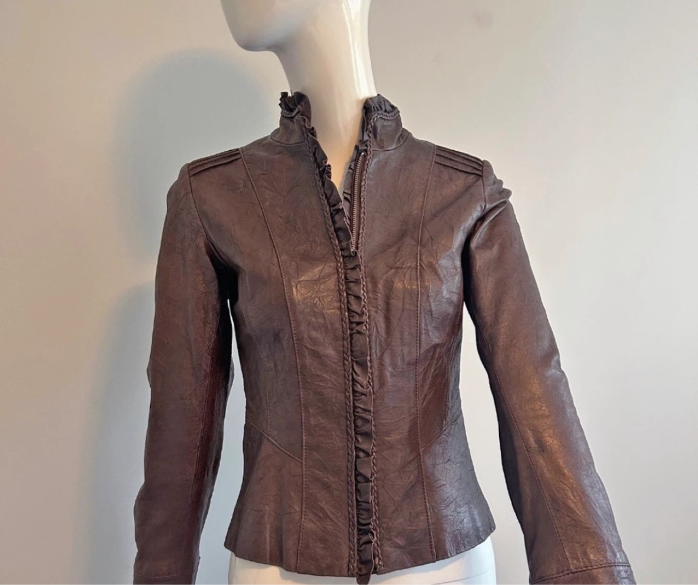 Brown Danier Leather Jacket