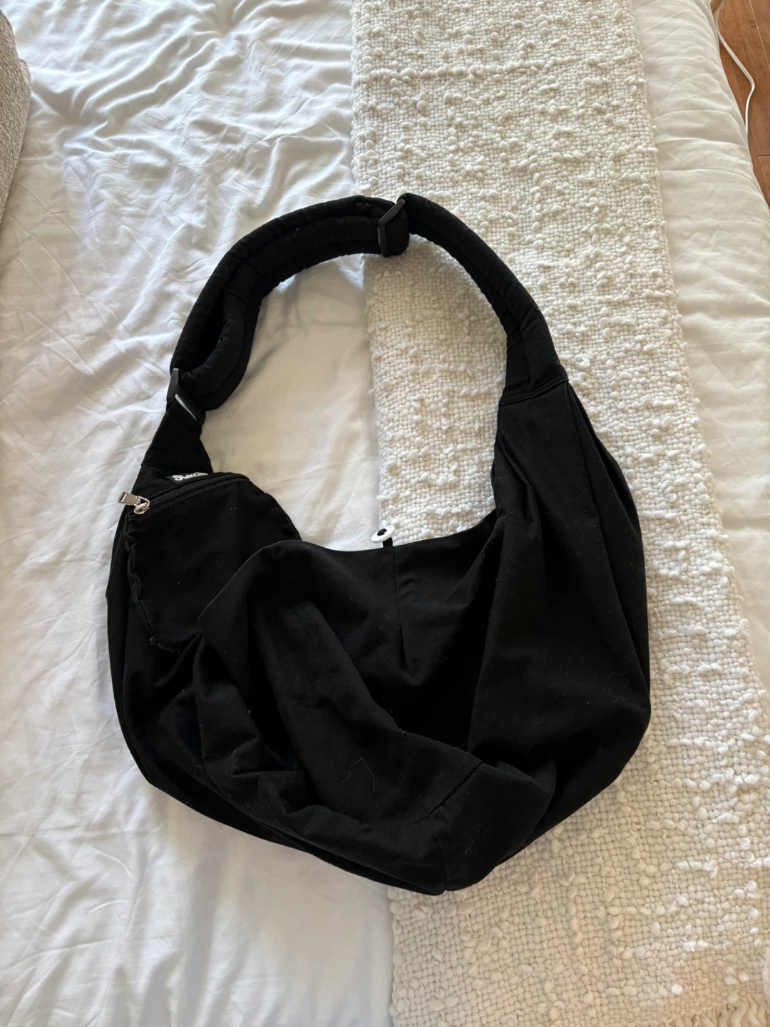 Black Sling Bag/Small Dog Carrier