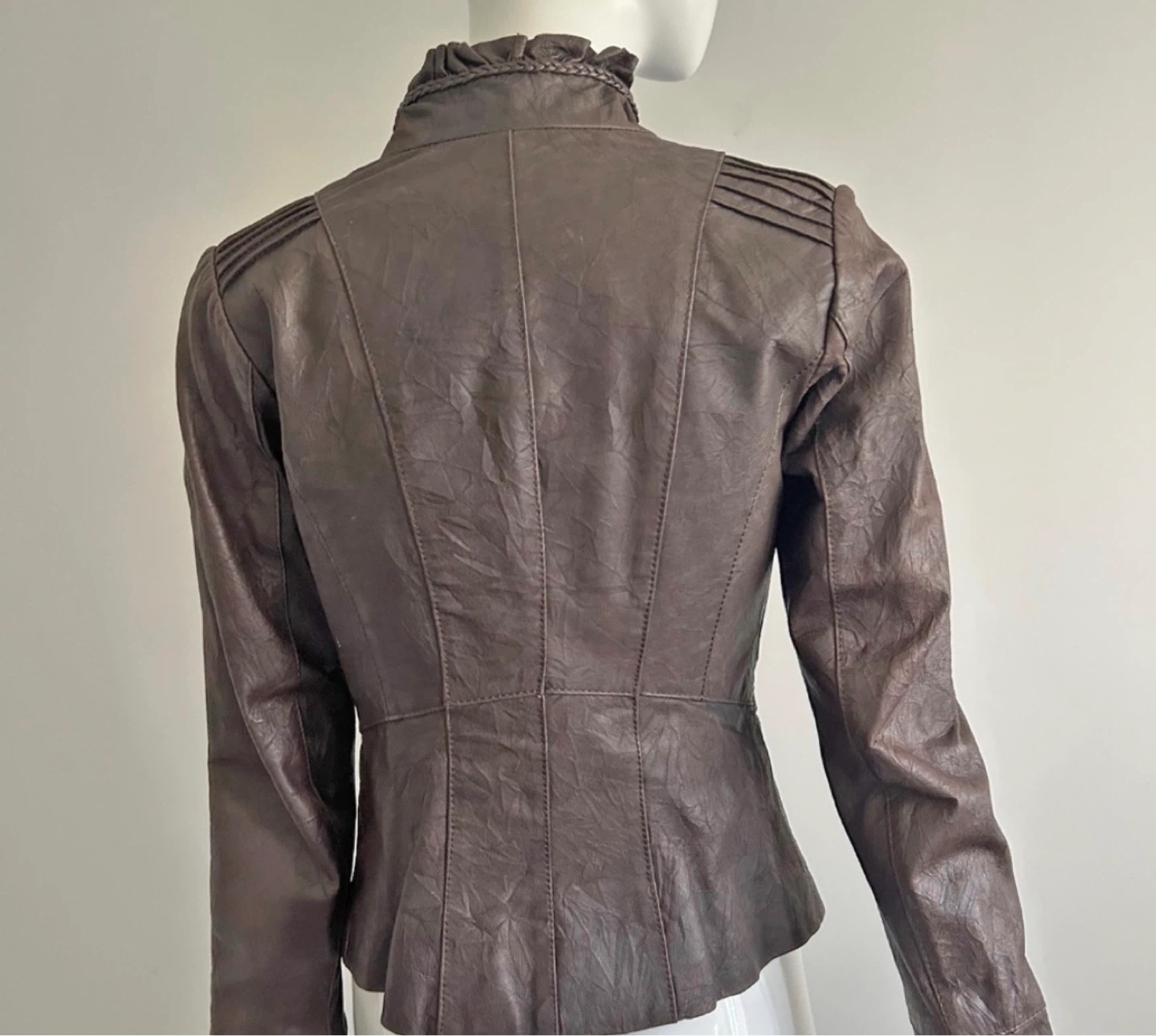 Brown Danier Leather Jacket - photo 5
