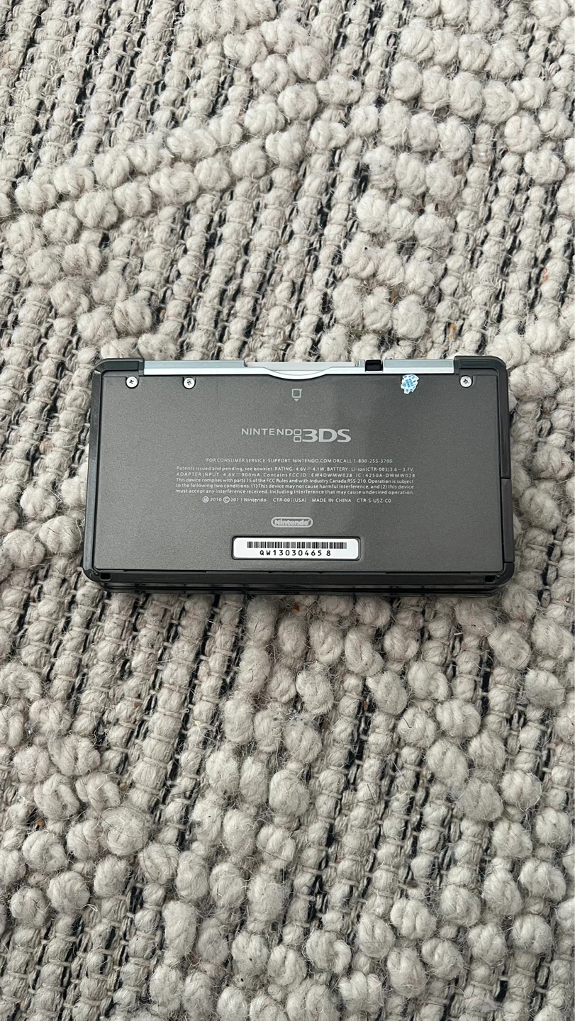 Nintendo 3DS (cosmo black) - photo 2