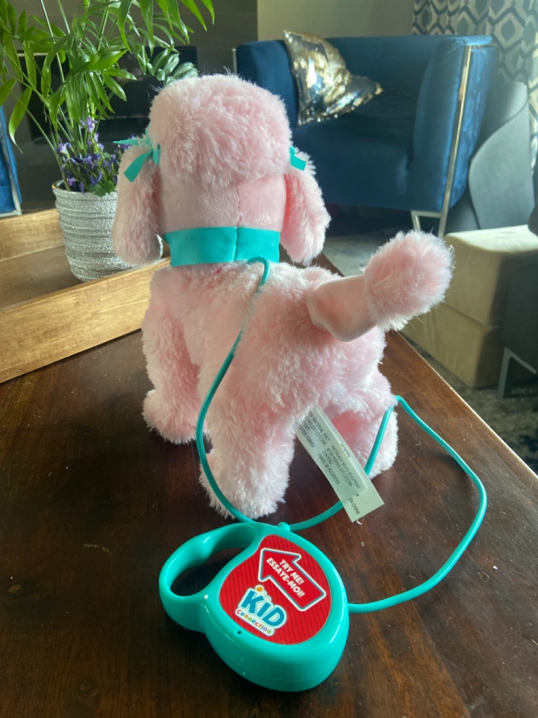 Kid Connection Pink Poodle Walking & Barking Toy with Leash - photo 4