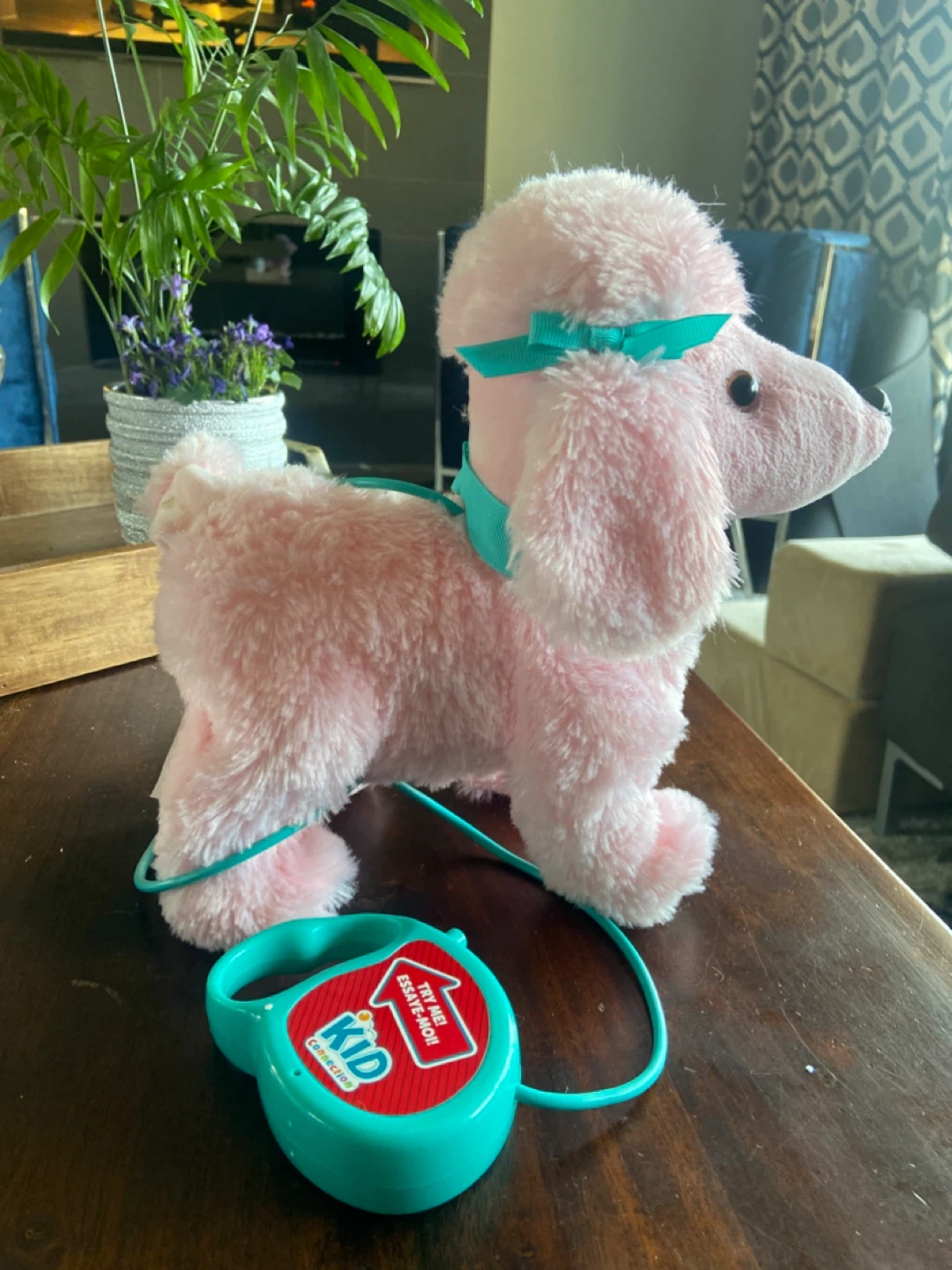 Kid Connection Pink Poodle Walking & Barking Toy with Leash - photo 5