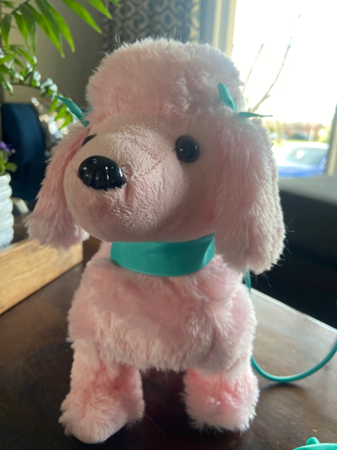 Kid Connection Pink Poodle Walking & Barking Toy with Leash - photo 2