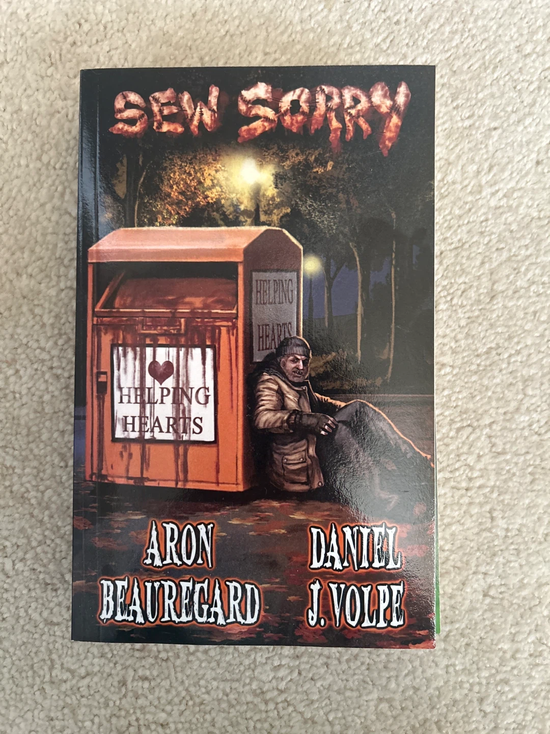 Sew Sorry by Aron Beauregard & Daniel J. Volpe