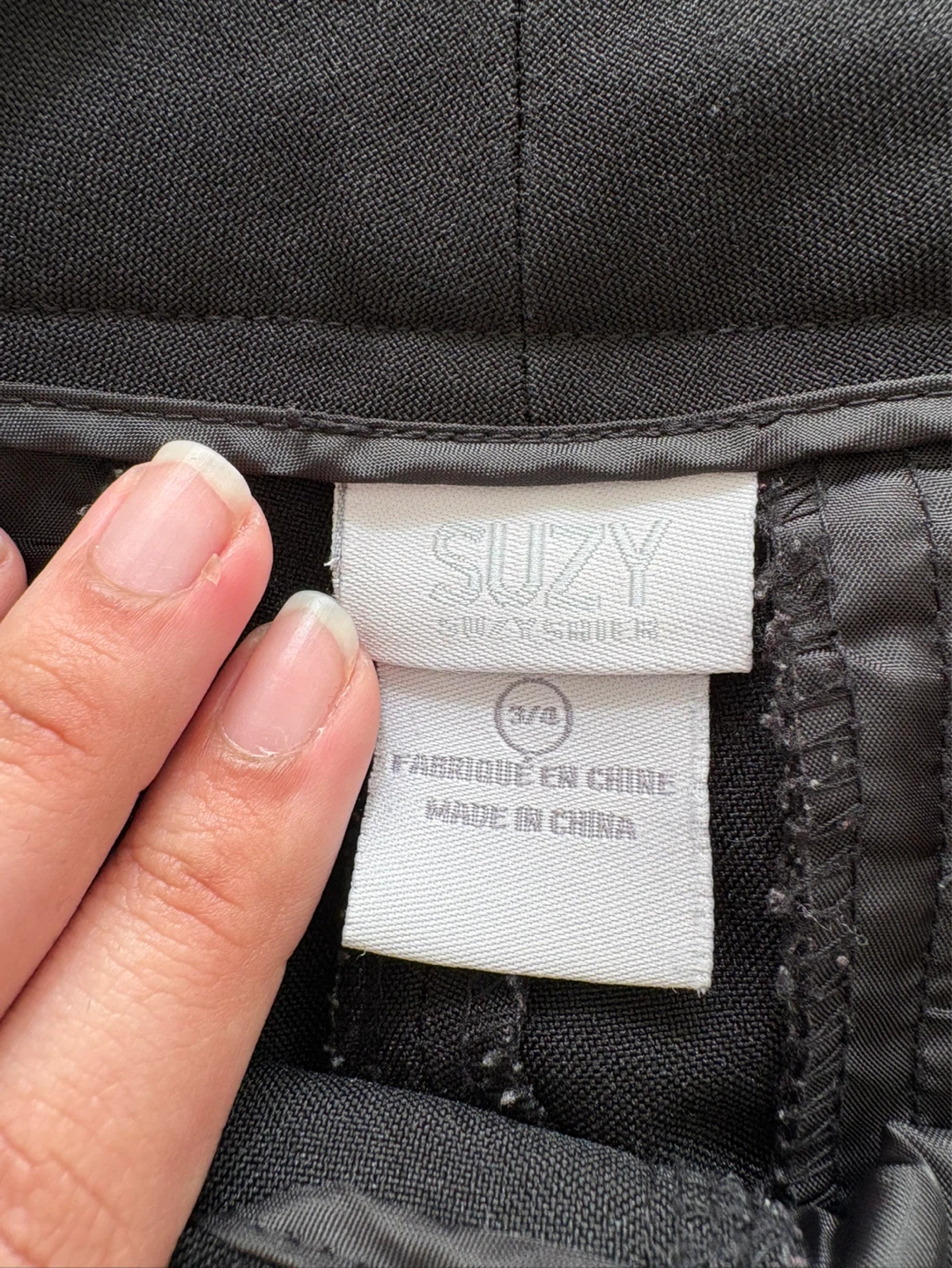 Women's Black Dress Pants (Size 3/4) - photo 4