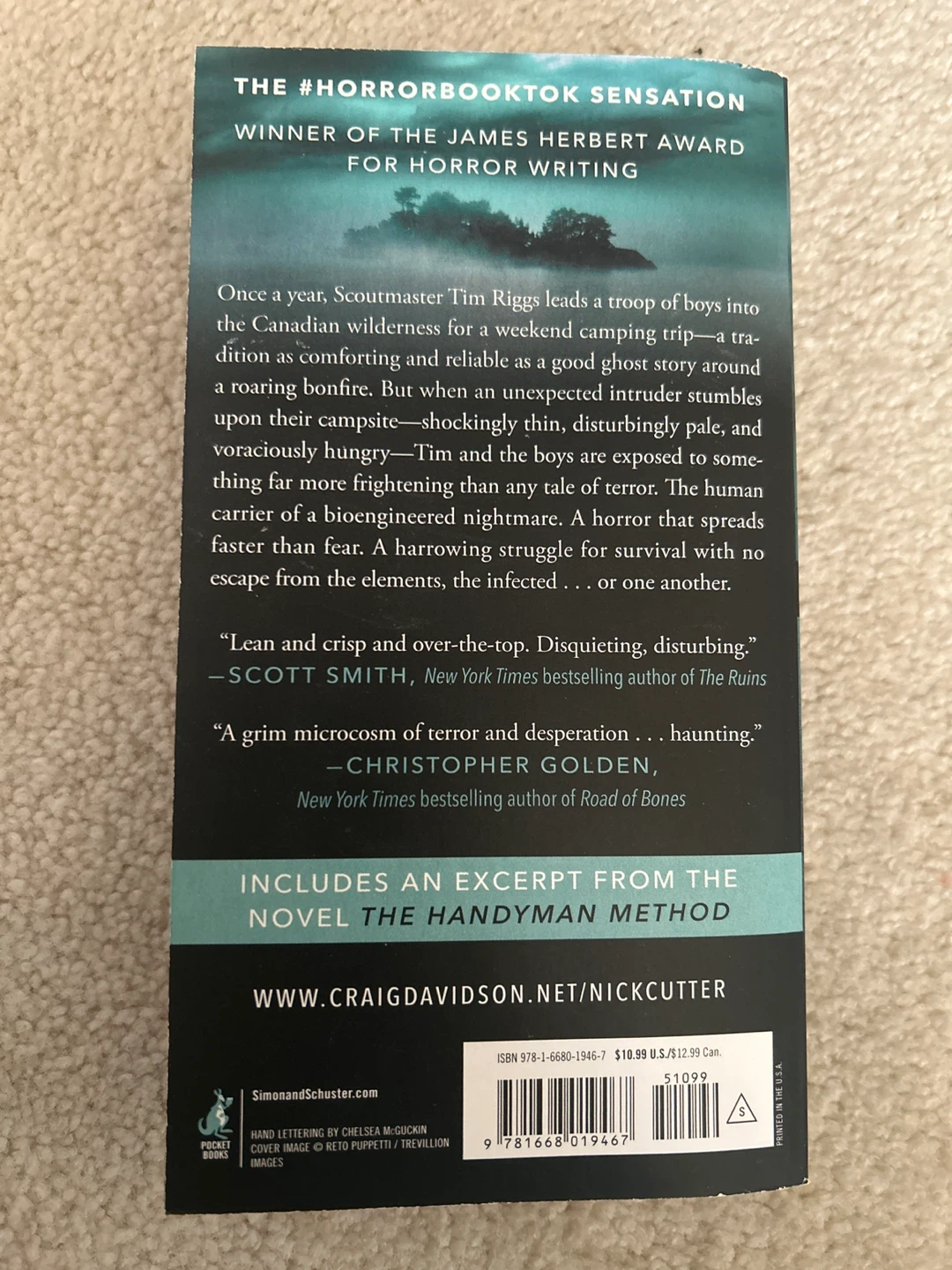 The Troop: A Novel by Nick Cutter - photo 2