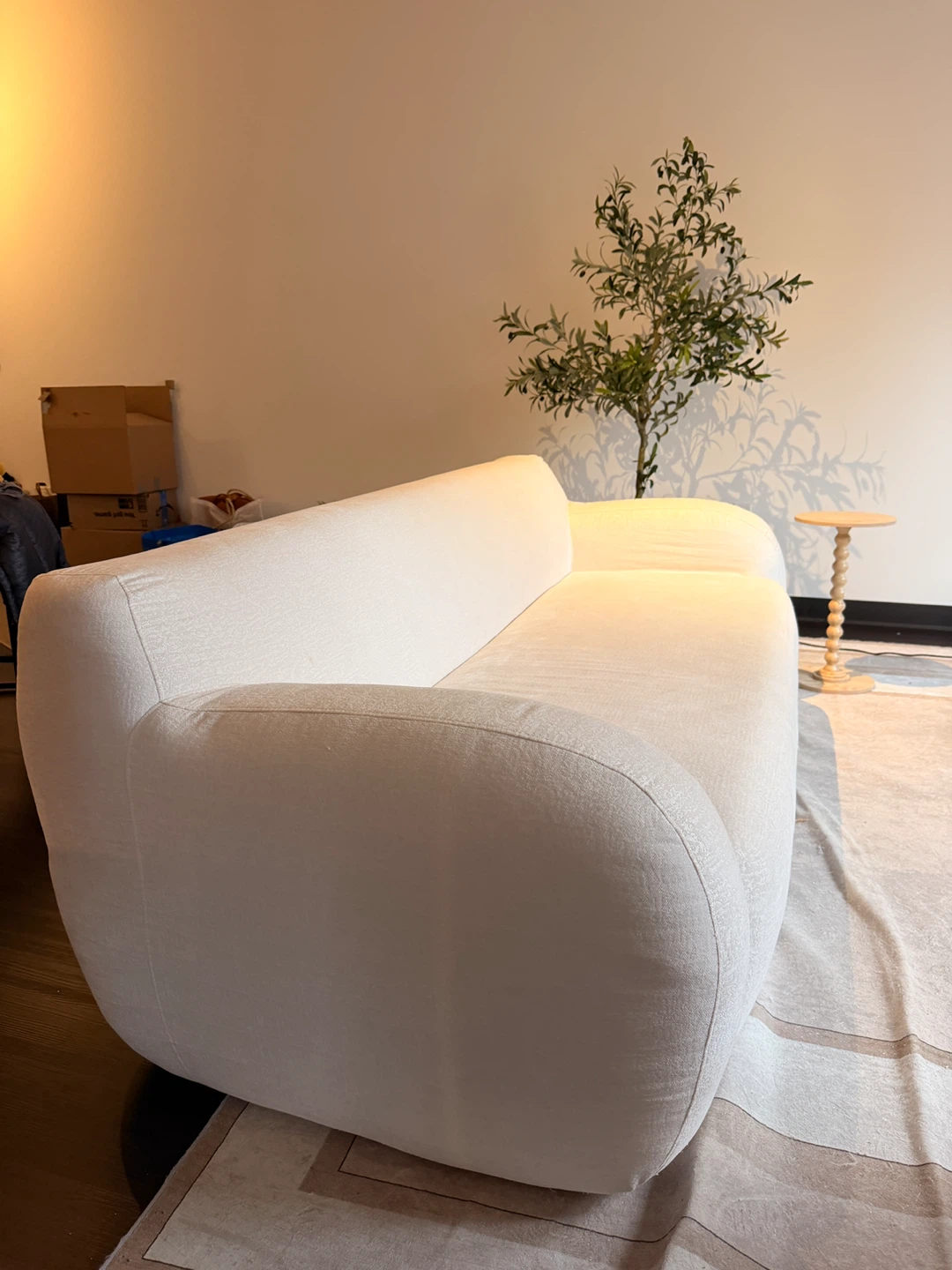 Cream Sofa