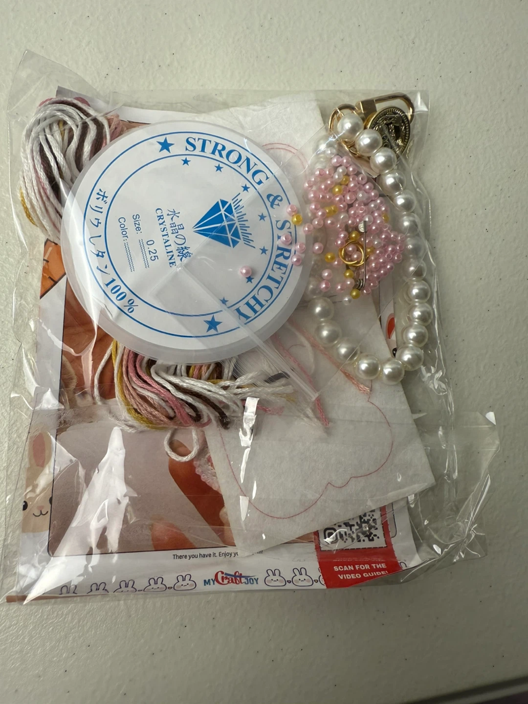 Sweet Bunny Embroidered Charm Kit - photo 3